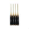 precise Screwdriver Set, RC Model Tool Kit, metalcoated, attractive, 18Piece Black Hex 18pcs set