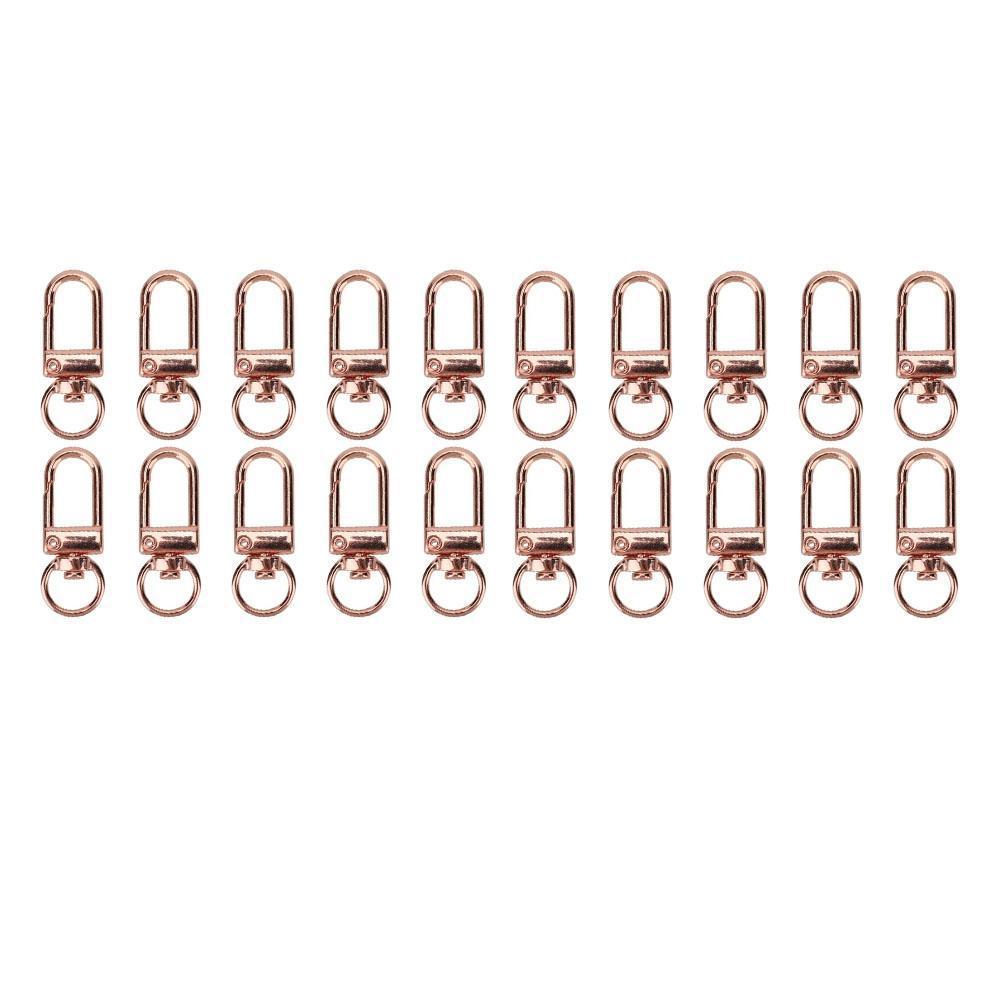 3cm Alloy Latch Handbag Hardware: Electroplated Door-Type Buckle Hook & Keychain