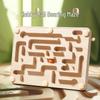 Wooden Palm-Sized Balance Maze: Children's Concentration & Coordination Toy