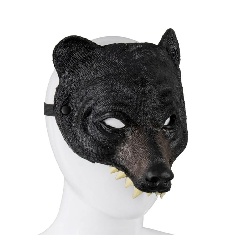 Multipurpose Bear Costume Mask for Kids and Adults Animal Head Half Face Mask for Halloween Animal Cosplay Accessory