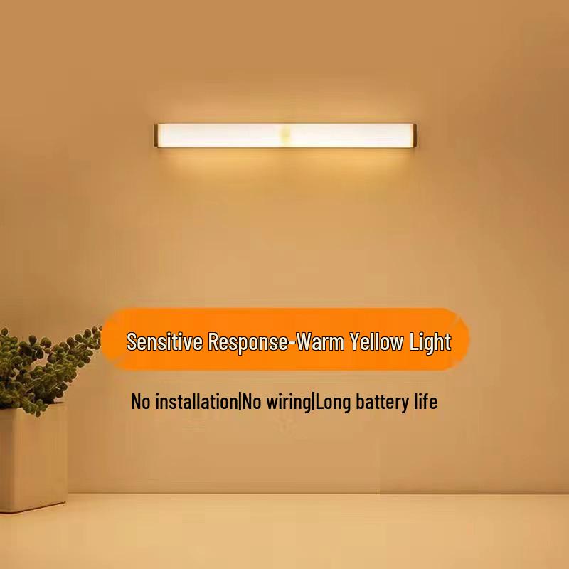 

Светодиодный светильник с датчиком движения - Беспроводной, Магнитный, Перезаряжаемый ночник с длительным временем работы батареи для шкафа или тумбы 1-4W