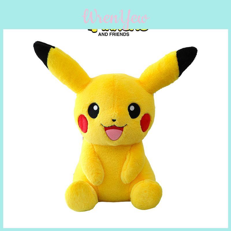 Großes gelbes Pikachu Plüschtier Weiches und kuscheliges Stofftier für Kinder Ideales Geburtstagsgeschenk