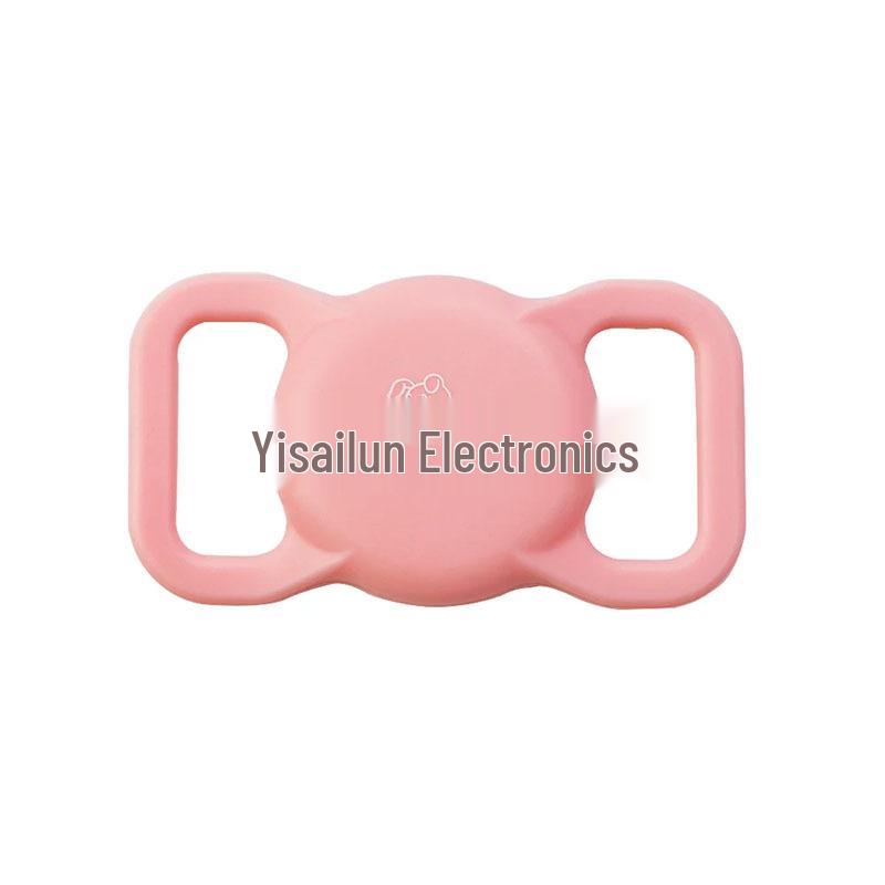 Pet Collar Silicone Sleeve for Apple AirTag - Anti-Lost Protective Case for Cats and Dogs