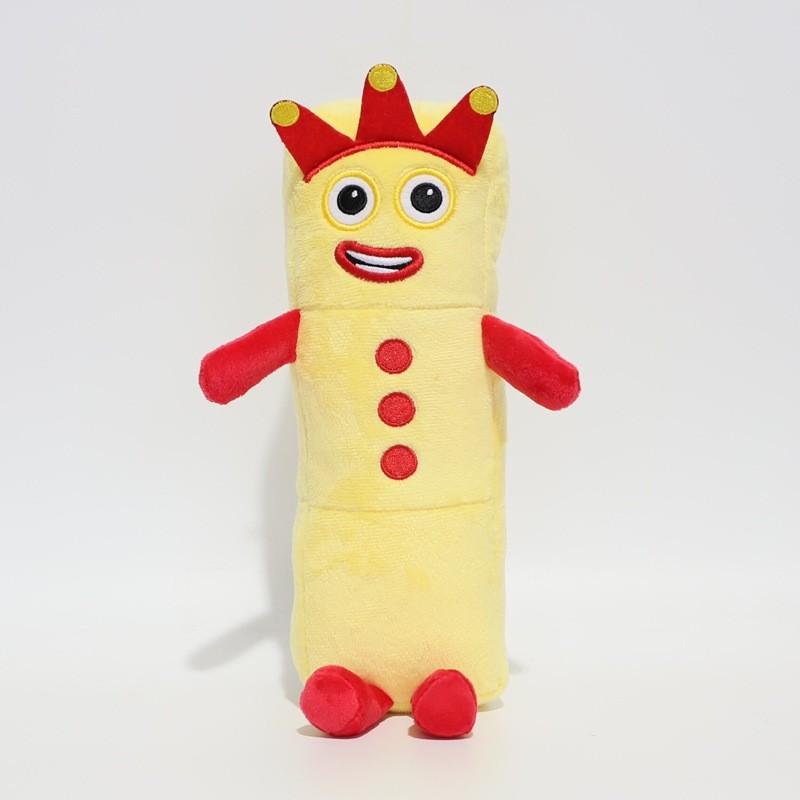 

Плюшева іграшка Numberblocks Дитяча розвиваюча м яка лялька Для вивчення математики та подарунок Three