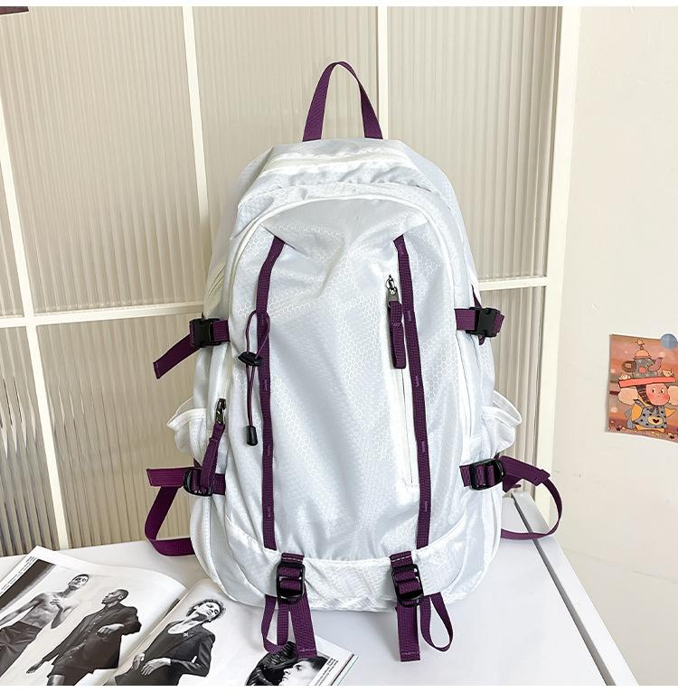 Schoolbag New Lightweight Large Capacity Outdoor Hiking Bag Boys and Girls Hiking Backpack Tide Leisure Sports School Bag