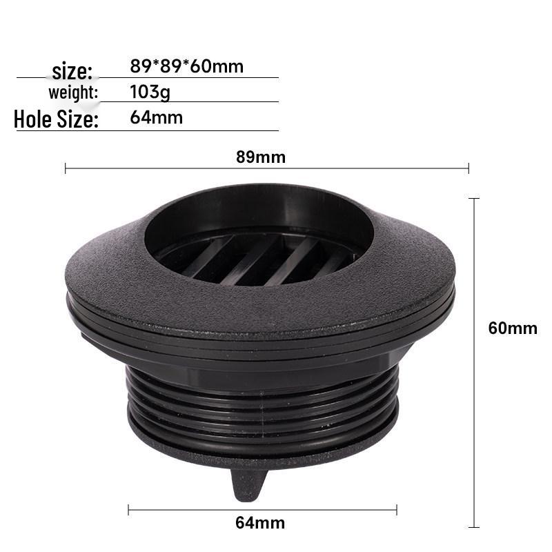 Seitenablaufventil für Yacht und Schnellboot