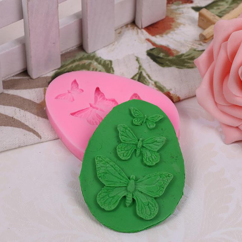 Butterfly Mold Silicone Baking Accessories 3D Diy Mould Fondant Cake Decorating