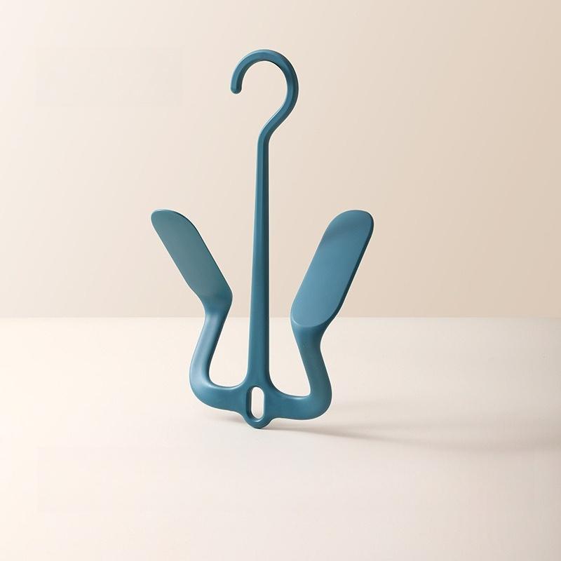 

Household shoe rack creative double hook shoe rack hanging shoe rack outdoor hook shoe drying rack циан