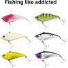 15PCS Fishing Blanks Lures Kit - DIY Topwater Swimbait & Crankbait Set for Bass, Salmon, Trout - Ideal for Saltwater Freshwater Fishing,Transparent