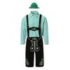2025 Oktoberfest Men's Traditional German Beer Outfit - Two Colors