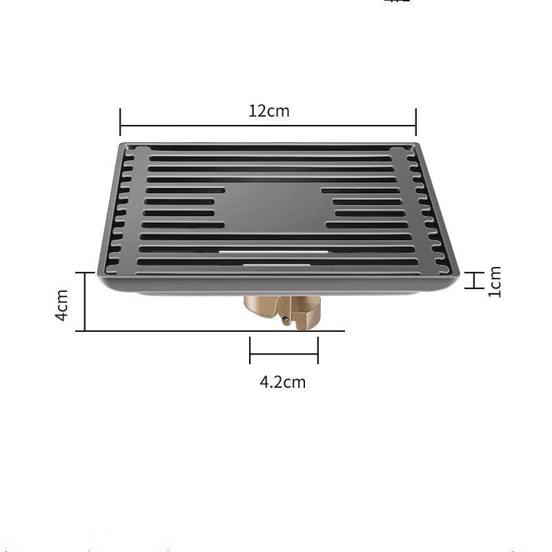 CHENDU Striped Bathroom Washing Machine Floor Drain