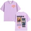 Mora Lo Mismo Dela Otra Vez Tour 2025 Album T Shirt Unisex Women Clothing Hip Hop Fashion Short Sleeve Oversized Tshirt Streetwear