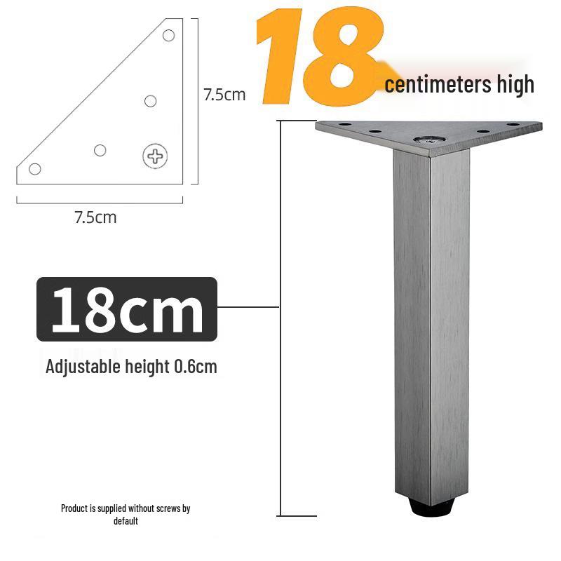 Triangular Aluminum Alloy Adjustable Sofa and Cabinet Legs
