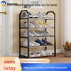 Stylish Multi-Layer Shoe Rack: Dustproof Storage Cabinet for Home & Dorm Use