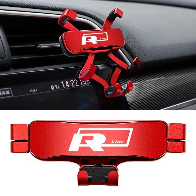 lmn1 ·Car Phone Holder Auto Air Outlet Clip GPS Stand Accessories For VW GTI Rline Golf 6 7 Passat CC Polo Tiguan Arteon Touareg Cadd