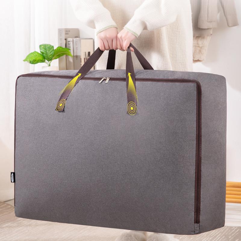 Large Underbed Dustproof Clothes Storage Bags Oxford Cloth Quilt Waterproof Storage Bag Ziped Organizer Wardrobe Boxes