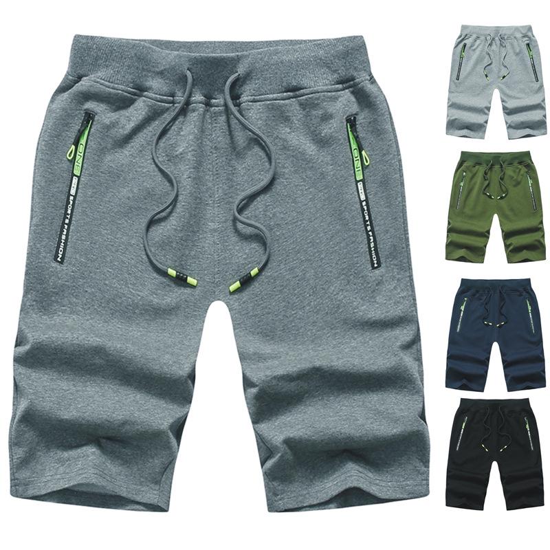 Men's Summer Knit Casual Shorts - Plus Size Sports Beach Pants