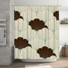 Unique Pattern Shower Curtain Set Modern Bath Decor for Home Bathroom Waterproof Quick-Drying Fabric Multiple Size Options Avail