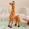 Lifelike Giraffe Plush Pillow Cute Stuffed Animal Toy for Bedroom Decoration Soft Fluffy Giraffe Stuffed Animal Realistic Plush
