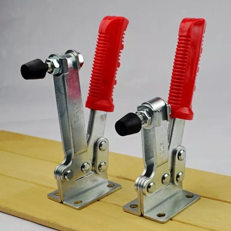 Red Toggle Clamp GH-201B 100kg Quick Release Tool Horizontal Clamps Hand New Heavy Duty Tooling Accessory