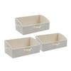 1/2Pcs Storage Baskets Large Capacity Easy Access Foldable Clothing Containers Box Trapezoid Closet Organizer Bins with Handles