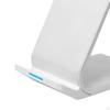 15W Fast Wireless Charger Overheating Protection Enabled 2 Coils for iOS Black