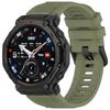 Sweatproof Sport Silicone Straps Multiple Hole Adjustable Universal Fit Flexible Soft Silicone Watch Band for Smartwatches