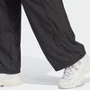 Adidas Originals SS23 Home Of Classics Series Casual Loose Fit Nylon Straight Leg Sports Pants Women Bottoms Black IC5310