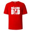 Camisetas Divertidas con Estampado Callejero The Walking Dad para Hombre Moda Verano Camiseta Holgada Oversize de Algodón Manga Corta Casual Hip Hop