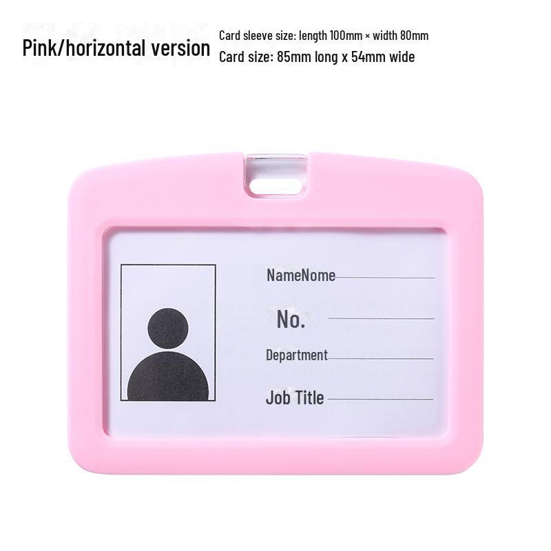 Silikonová šňůrka na krk s držákem na ID odznak pro studenty a profesionály