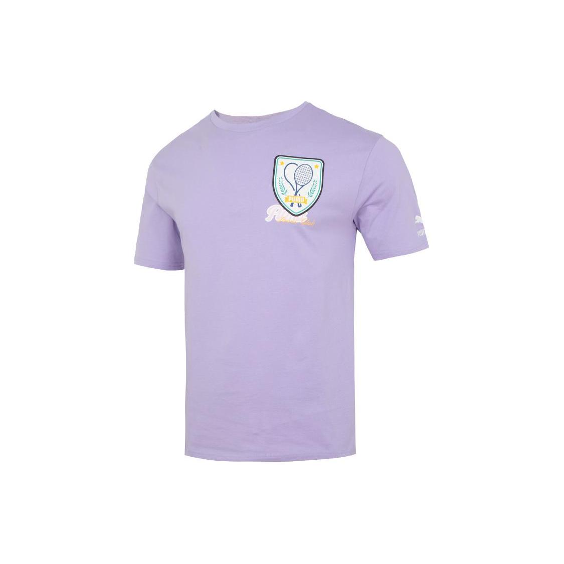 

New PUMA T Shirts Unisex Purple 625805-67 XL