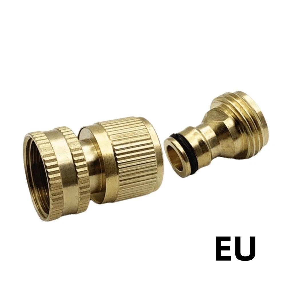 Female/MaleThread Garden Hose Connector 3/4 Inch Thread Tap Connector Outdoor Lawn