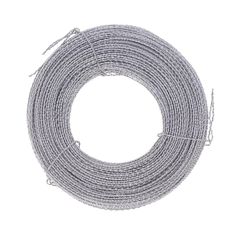 Conjunto de Fivelas de Selo de Chumbo para Medidor Elétrico Amplamente Utilizado Fio de Ferro Selagem com Chumbo Fio de Selagem Duas Partes 40M/Rolo