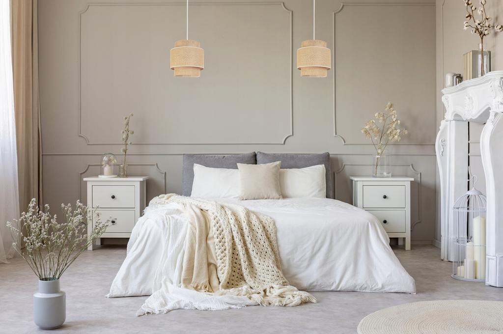 Hanging Lamp, Ceiling Chandelier, Lampshade, Boho Juta