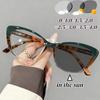 Neue Cat-Eye Damen Photochrome Lesebrille Herren Ultraleicht Anti Blaulicht Alterssichtigkeit Modische Fernsichtbrille
