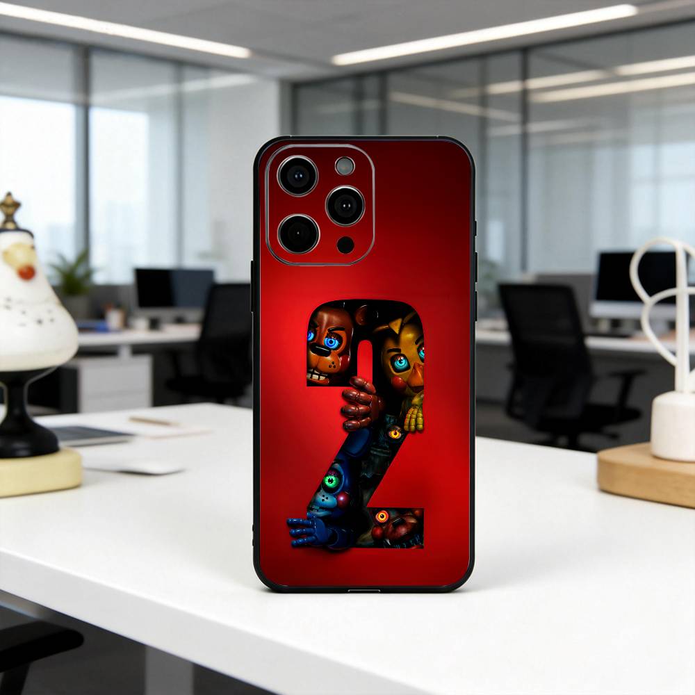 Horror Five Nights At F-Freddys Handyhülle Silikon Weich Für IPhone 17 16 15 14 13 12 11 X XR Plus Pro Max Plus