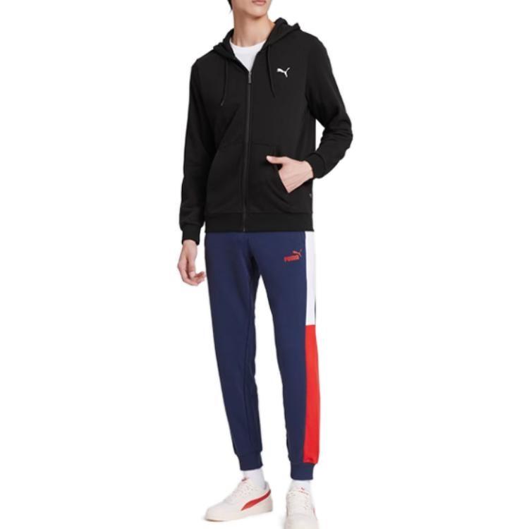 PUMA Jackets Men's Black Hooded Moderate Other 848732-01