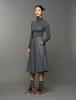 JOSUN Front Wrap-Style 3/4 Length Skirt-Style Pants