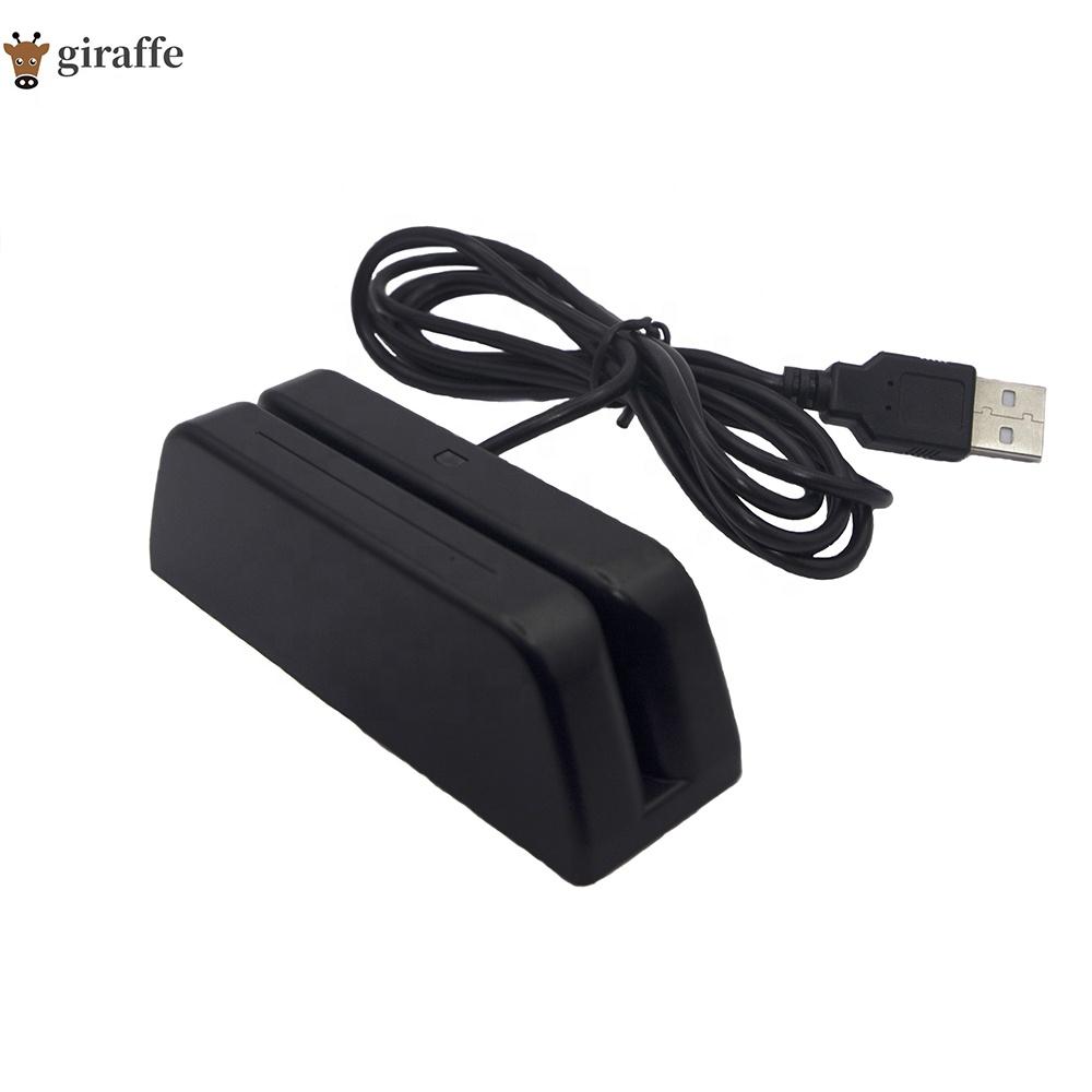 Lecteur de carte magnétique Mini MSR 3 pistes de haute qualité