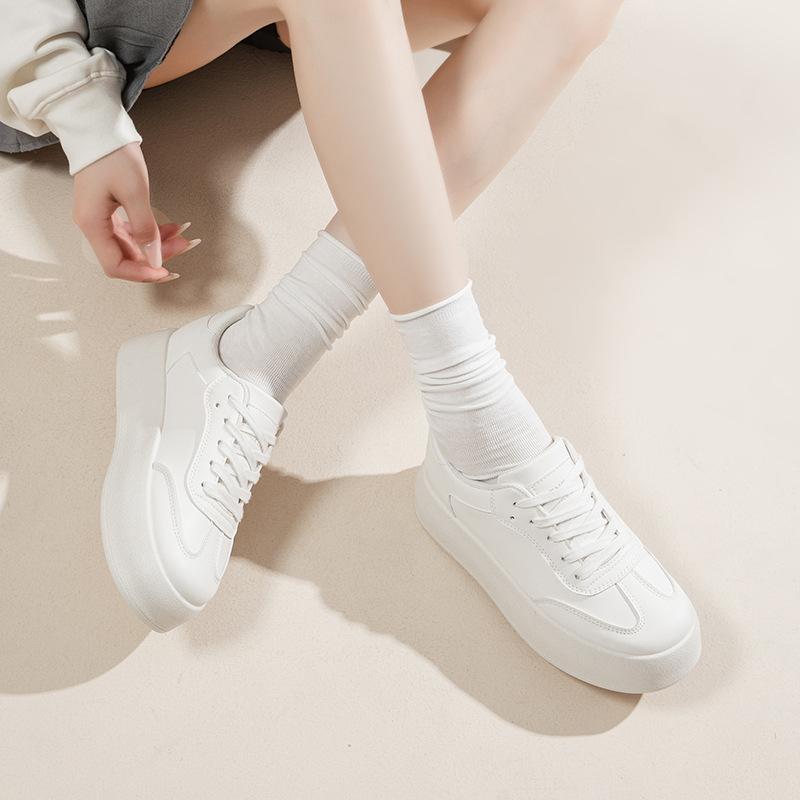 Damen-Board-Schuhe mit dicker Sohle und rutschfester Sohle, neue Frühjahrs- und Sommerschuhe, studentenfreundlich, erschwinglich und vielseitig für die Freizeit