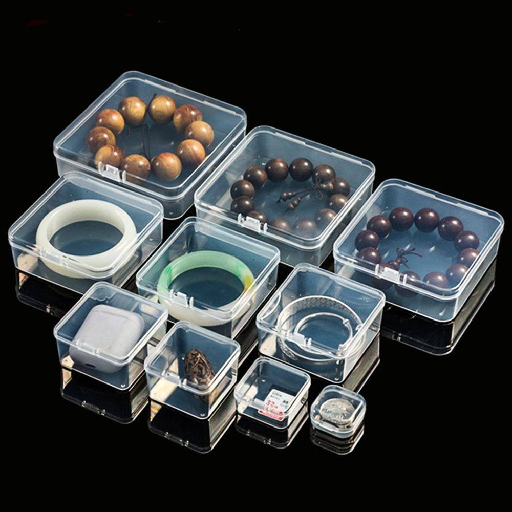 Screw Holder Mini Case Organizer Plastic storage Container mini Plastic Box Practical Adjustable Compartment bead storage case
