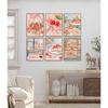 Cesta de Morango Pastel Pintura a Aquarela Bolo Sobremesas Pintura em Tela Arte de Parede Tendência Quarto de Menina Cozinha Decoração de Casa Mural