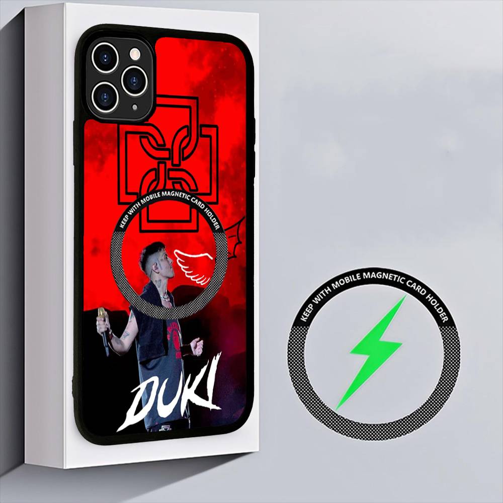 Fashion Rapper DUKI Magnetic Wireless For Phone Case For IPhone 17 16 15 14 13 12 11 Pro Max Plus Mag Phone Cover