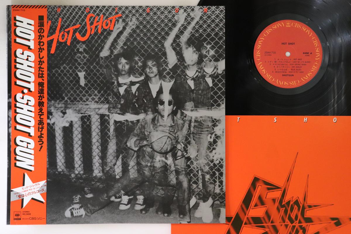 

LP Record SHOT GUN - Hot Shot 25AH710 CBS SONY 1979 Japan Obi Japanese Pop/Rock Used