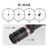 FOCUHUNTER 1.5-6X24mm Short Scope, Tactical Telescope Sight with Variable 1.5-6x Zoom, WeaverPicatinny Rail Mount Ring & Lens Caps, Red Triangle,