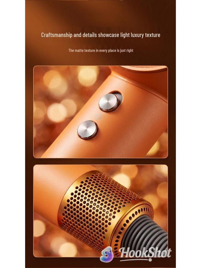 High-Speed Bladeless Hair Dryer HD16, Barber & Home Use, Negative Ion, Constant Temperature, Strong Wind Power