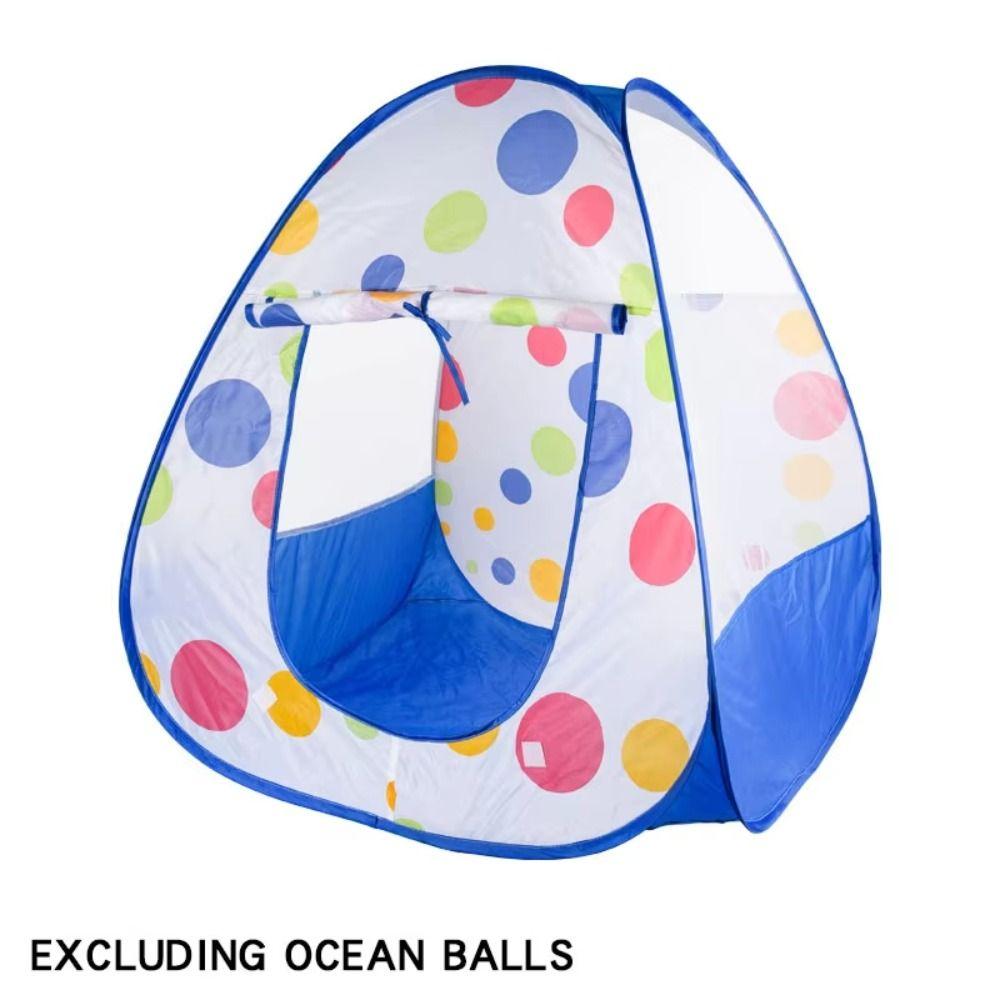 Portable Children's Play House Tent Toy Houses Foldable Toy Tents Red Polka-dot Tent  Kids Toys