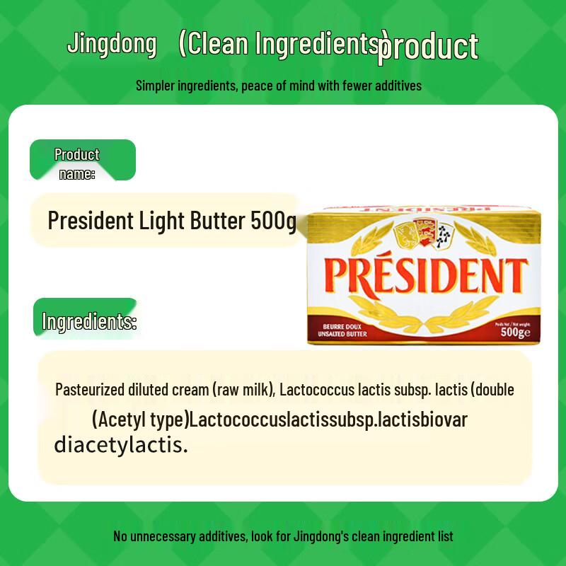 President Französische fermentierte Milchbutter