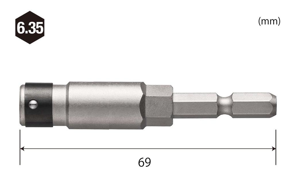 VESSEL Electric Drill Ball Plus 220USB-P1 & 220USB Bit Holder with Spanner Holder USBBH1S10