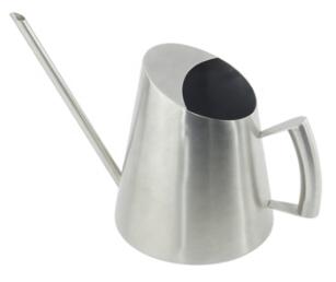 3 Sizes Satin Conical Metal Watering Can Garden Tools with Stainless Steel Flowers Elegant Satin Finish & Durable Construction